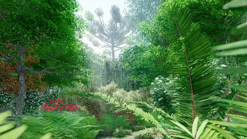 Imagen del proyecto de paisajismo del Parque Isabel Riquelme, Lautaro